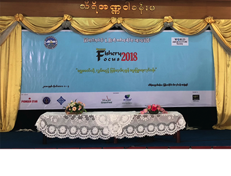 联鲲专家应邀出席首届缅甸渔业焦点大会（MFF2018）并作主题报告