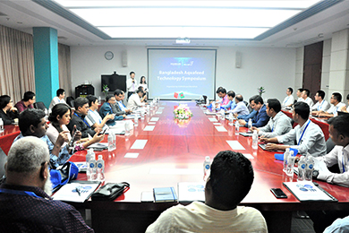 联鲲专家应邀出席“2019年孟加拉国水产饲料技术研讨会”并分享饲料和动保技术